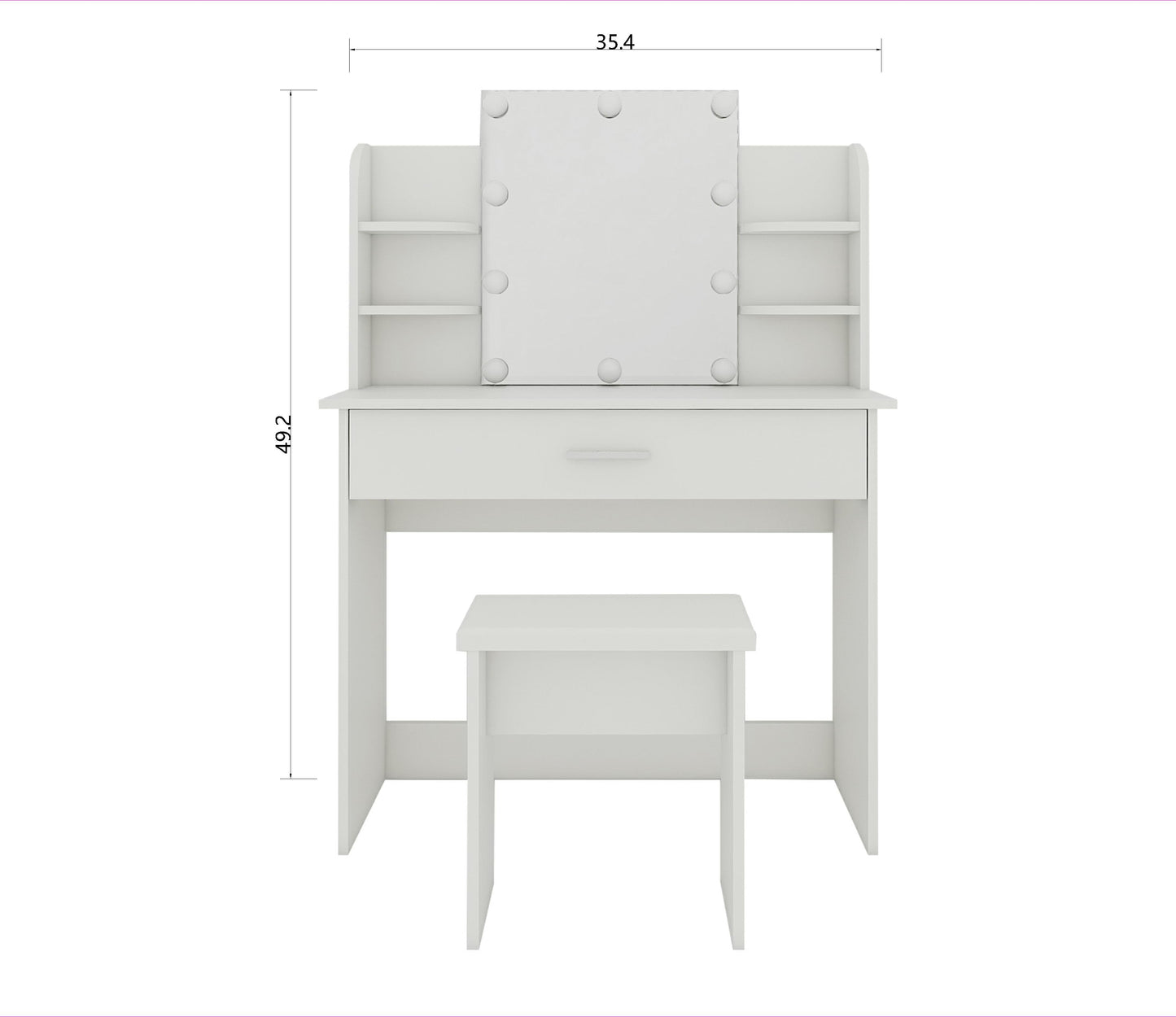 Defran Vanity Desk