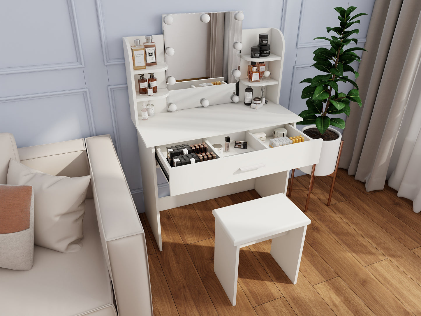 Defran Vanity Desk