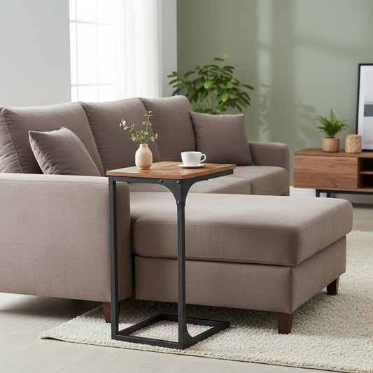 Extrog Wheeled Bedside Table
